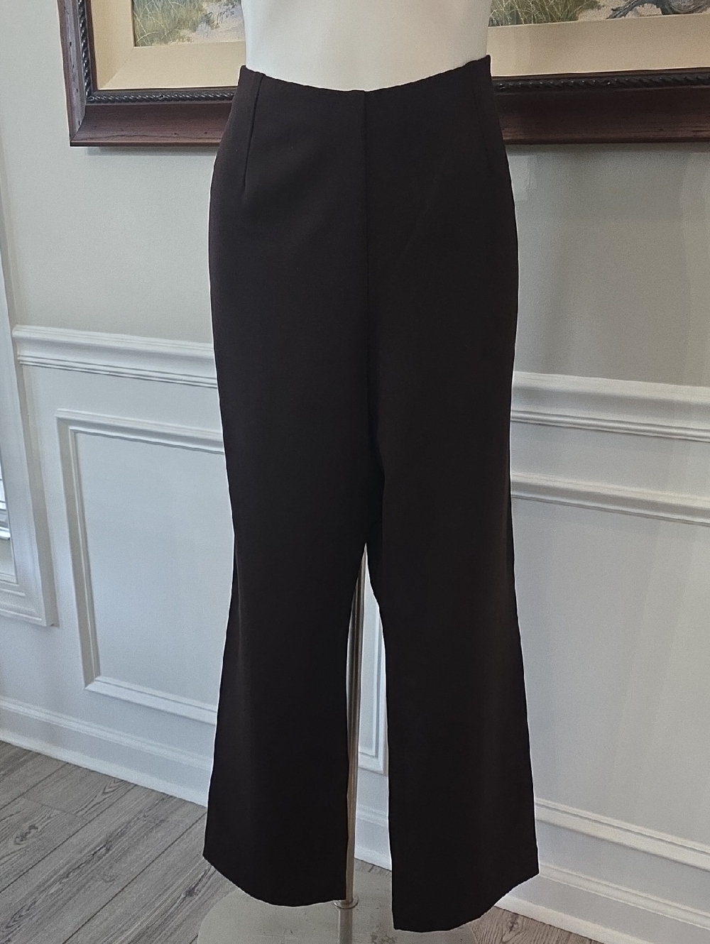 Coldwater Creek Black Stright-Leg Dress Pants